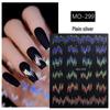 Reflective Silk Nail Art Stamps: 2024 3D Line Decals