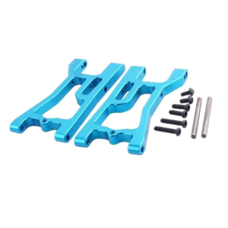 86605 HSP Upgrade Parts Aluminum Rear Lower Suspension Arms 286021 1/16 Scale Models Himoto RC Car Troian METEOR Truck
