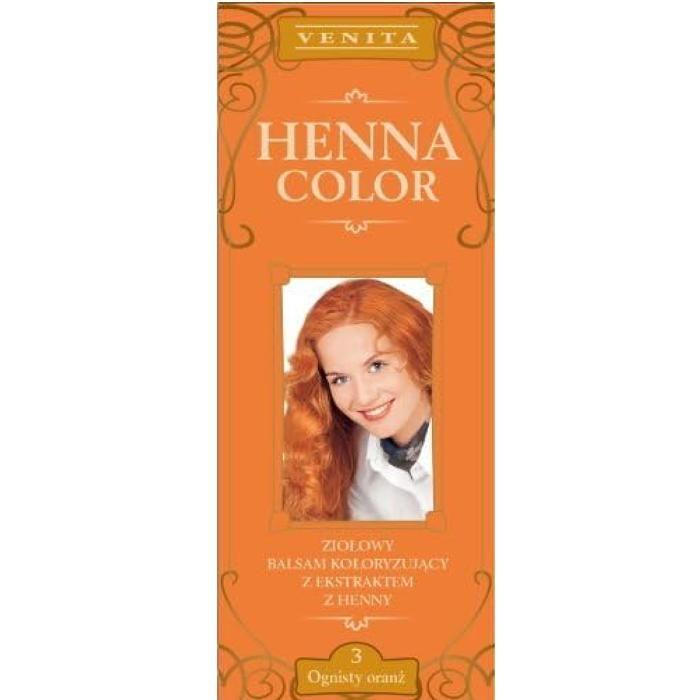 Henna Color balsam koloryzujący z ekstraktem z henny 5 Papryka 75ml