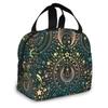 Moon & Star Alchemy Magical Lunch Bag Adult Tote Bag Reusable Lunch Box Container For Women Men School Office Work