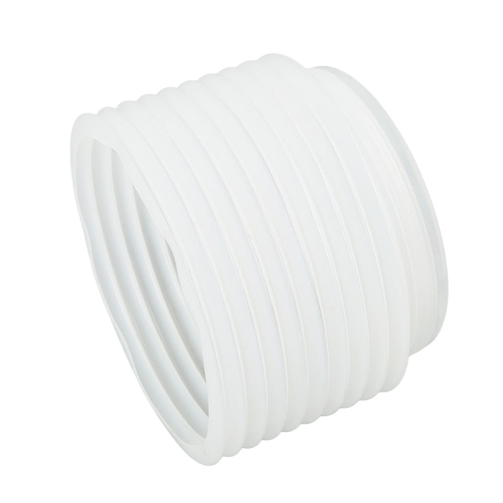 Hole Saw Dust Bowl Collector 125mm Silicone Transparent Bottom Cover with Spring for Drilling