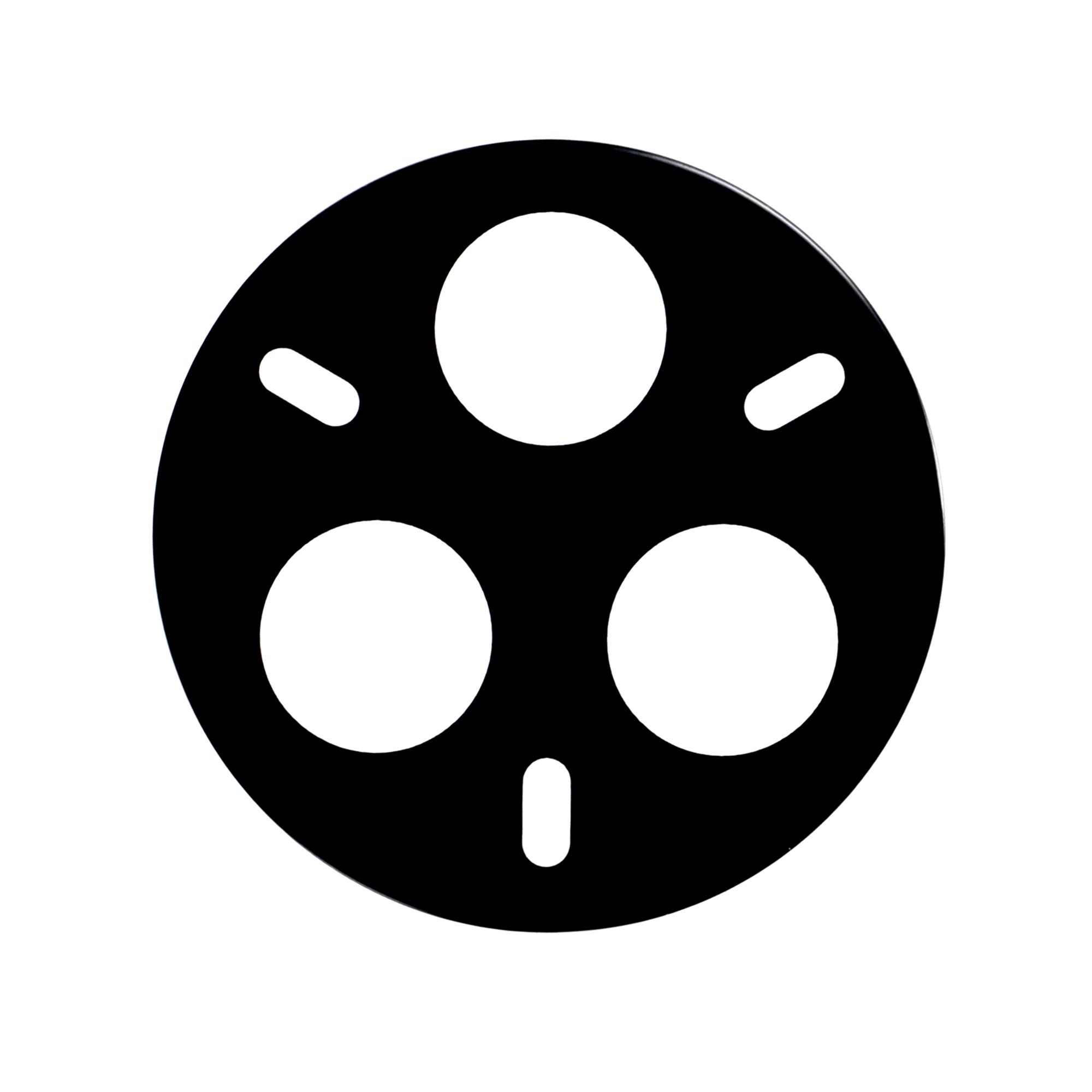 

For Realme 14 Pro 5G Tempered Glass Lens Protector Black Silk Printing Camera Lens Film Type A