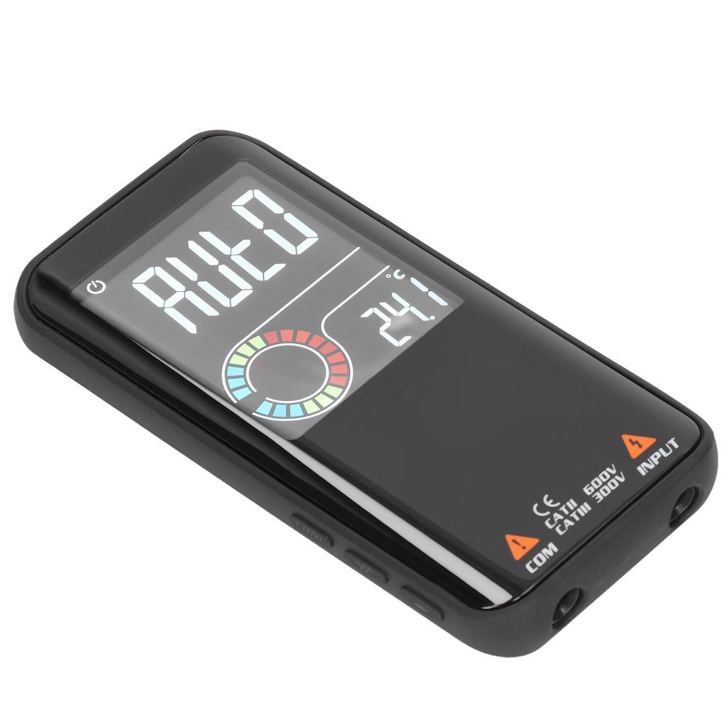 Rechargeable Digital Multimeter Auto Ranging High Accuracy AC DC Voltage Meter with Color LCD Screen