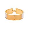HERMES Clic H Bangles Women's White Gold H300001F-31
