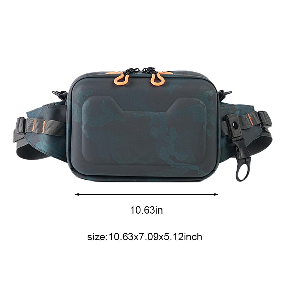 Fishing Bag Waterproof Waist Bag Tackle Storage Bag with Adjustable Belt Fishing Fanny Pack for Men Outdoor Fishing