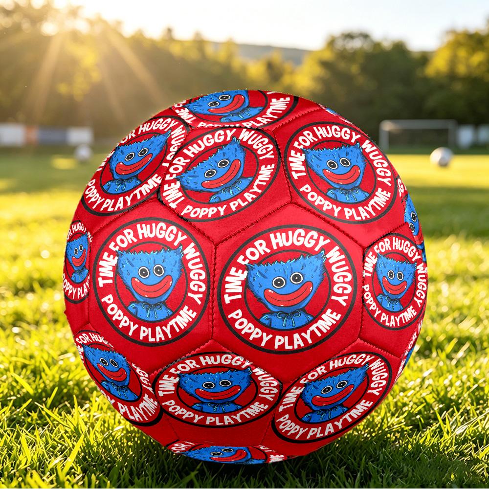Poppy Playtime Print Size 5 Soccer Ball Durable Shock?Absorbing Sports Ball For Training Match Outdoor Playing