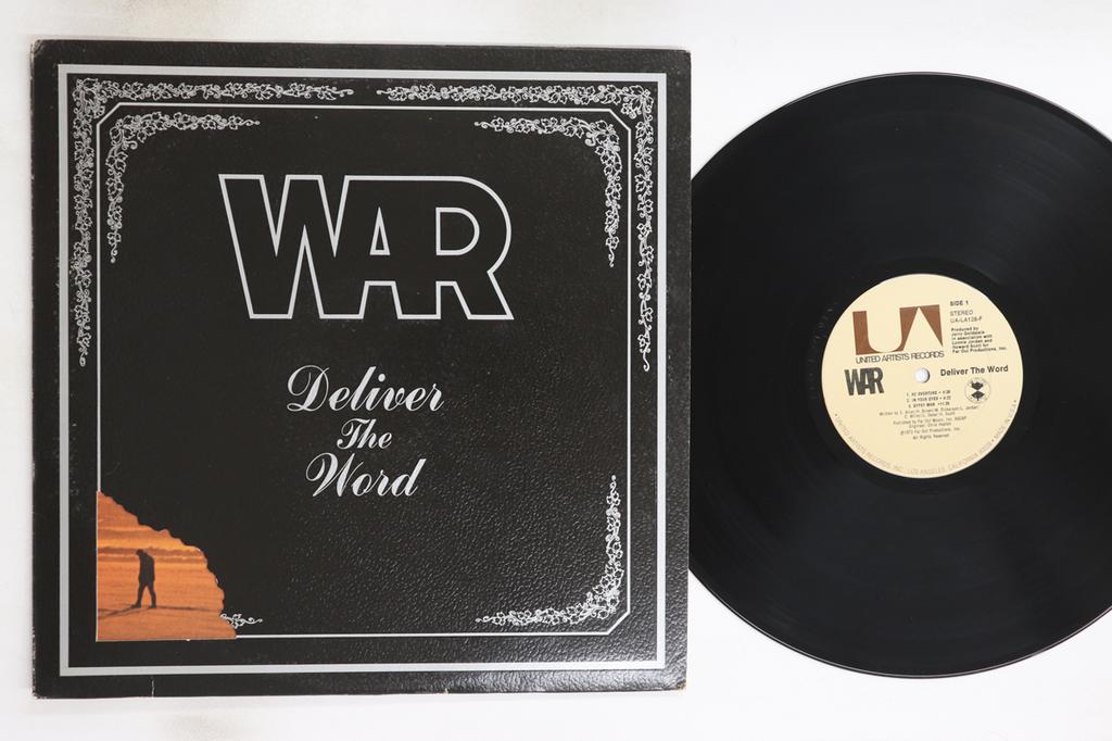 LP Record WAR - Deliver The Word (- Die Cut Sleeve) UALA128F UNITED ARTISTS 1973 US Soul/Funk Used