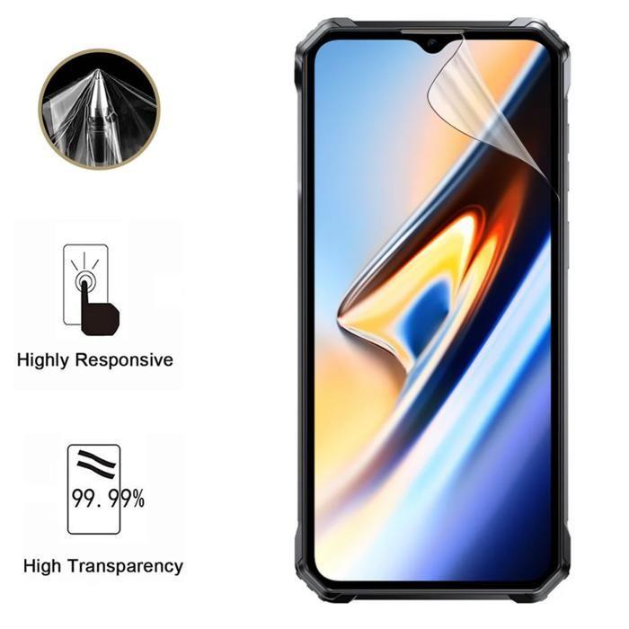 Screen Protector for Oukitel WP35 [Pack 2] Ultra Thin Resistant Protective Plastic Film Phonillico®