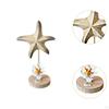 Wooden Decor Figurine Collectible Desktop Ornament Sculpture for Entrance Shelf Home Living Room