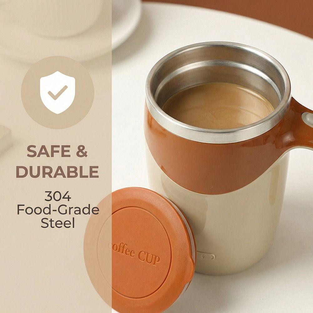 Stainless Steel Automatic Stirring Cup Rechargeable Electric Drink Mixer  Coffee Tea