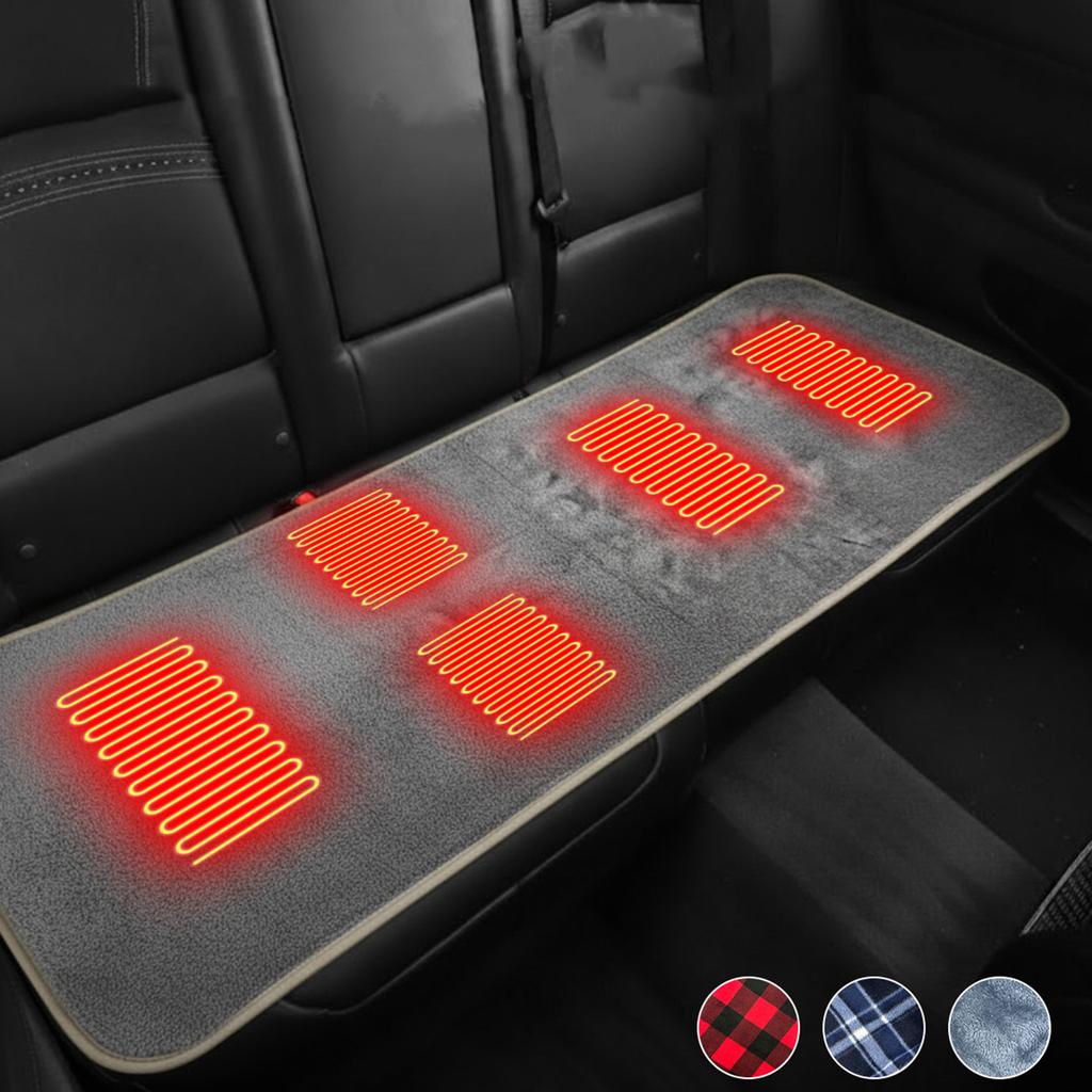 5 Heating Zones Electric Heating Pad Home Heating Mattress Winter Heated Blanket Outdoor Camping Hiking Thermal Mat 180x60cm