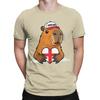 English Flag England Capybaras Tshirts Unisex Novelty Cotton Tees O Neck Short Sleeve T Shirt Printing Tops