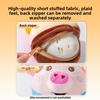 Dog Plush Pig Toy Electric Bouncing Ball Singing Bouncing USB Rechargeable Pet Cat Interactive Toy