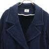 Lacoste Made In Japan Sweat Jacket 40 Navy Women Used