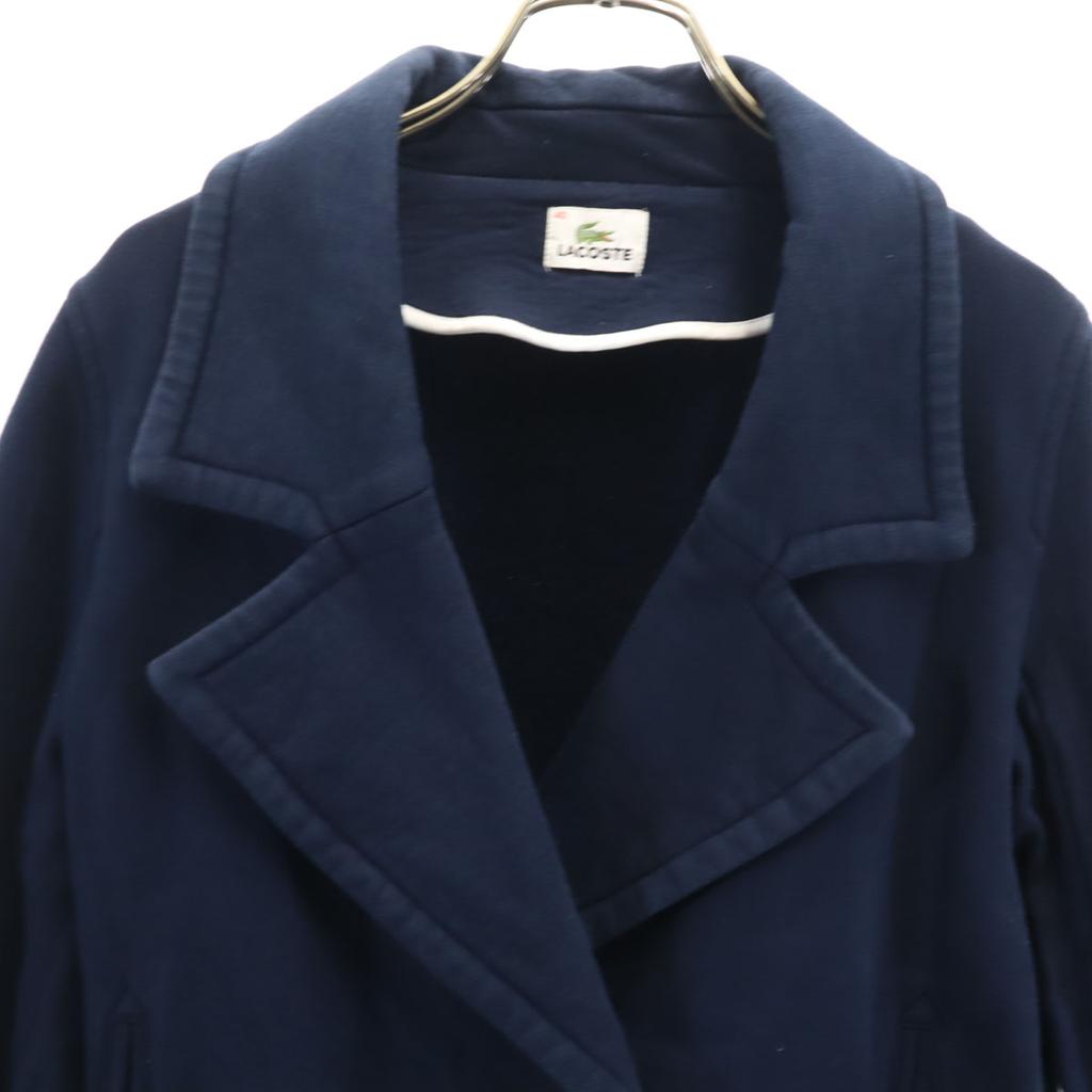 Lacoste Made In Japan Sweat Jacket 40 Navy Women Used
