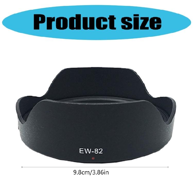 Camera Lens Hood Shade EW-82 Lens Cover for EF 16-35mm f/1.4 IS Lens 77mm Diameter Easy Accessible