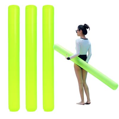 PVC Inflatable Pool Noodles Stick Giant Blow Up Pool Noodles Inflatable Swimming Noodles Floats for Swimming Pool Beach Lake