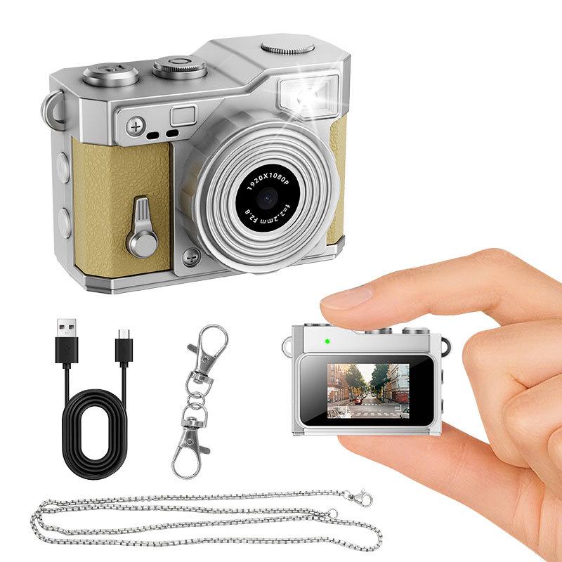 Capture Moments HD: Portable Mini Camera with Beauty Filters, Flash, and Playback - Perfect for Kids!