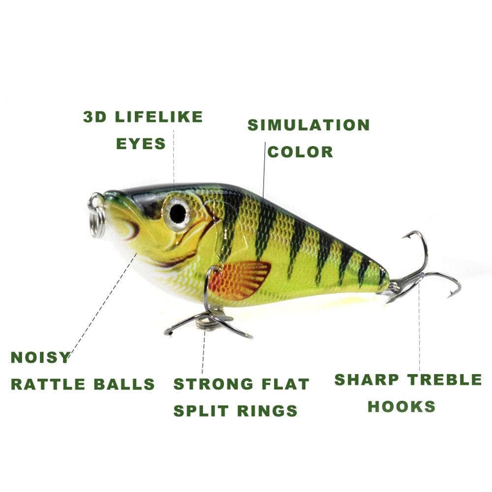 3.0in Minnow Fishing Lure with Coating Hard Bait for Freshwater and Saltwater Anglers