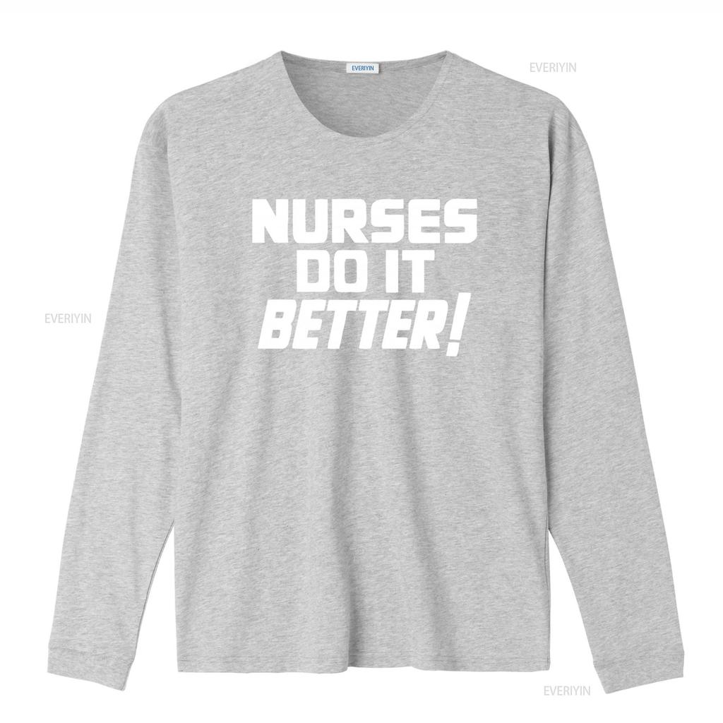 Nurses Do It Better T Shirt Classic Rock Inspired Medical Tribute All Sizes Available Vintage Washed Top For Everyday Wear