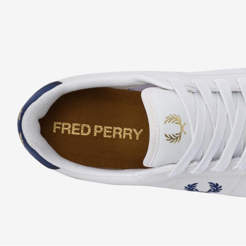 Fred Perry Wide Fit Men S cupSole Leather ShoeS B722