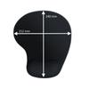 Tapis de souris - EWENT - Ewent avec support de poignet en gel - Noir - Ergonomique - Gel
