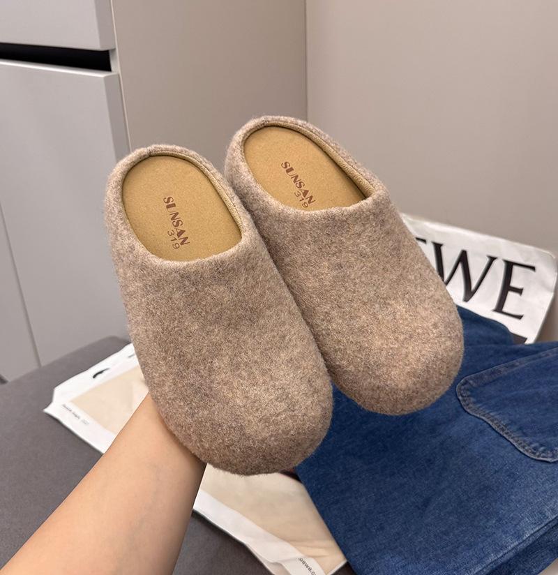 

Ретро полусапоги на толстой подошве, верхняя одежда, обувь Boken для женской коллекции осень 2025, новая нишевая шерстяная обувь в стиле Мори, обувь-лоферы в стиле Мори 40 хаки