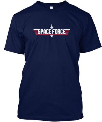 Space Force T Shirt Made In the USA Size S To 5XL