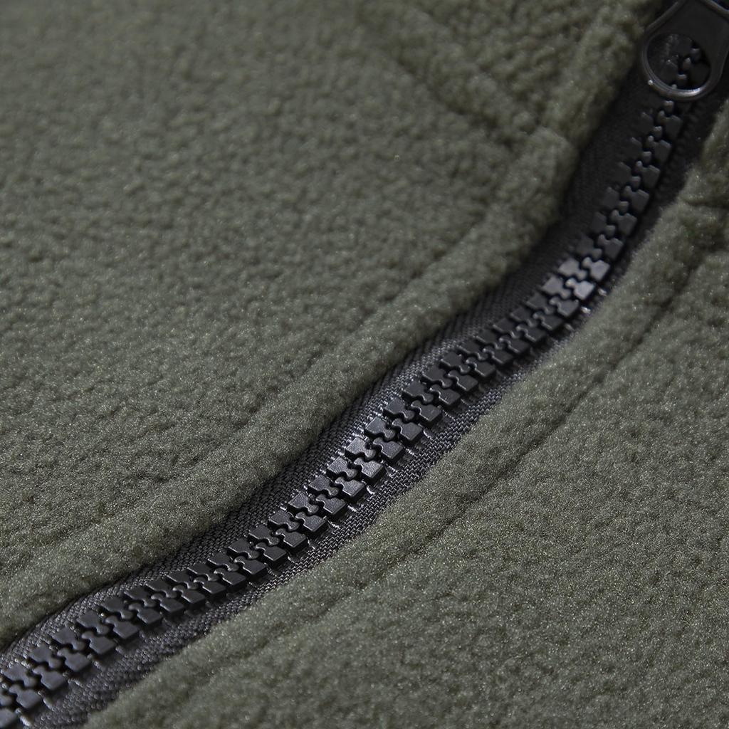 Men Oversized Casual Stand Collar  Cargo Sweatshirts Workout Mens Sweaters