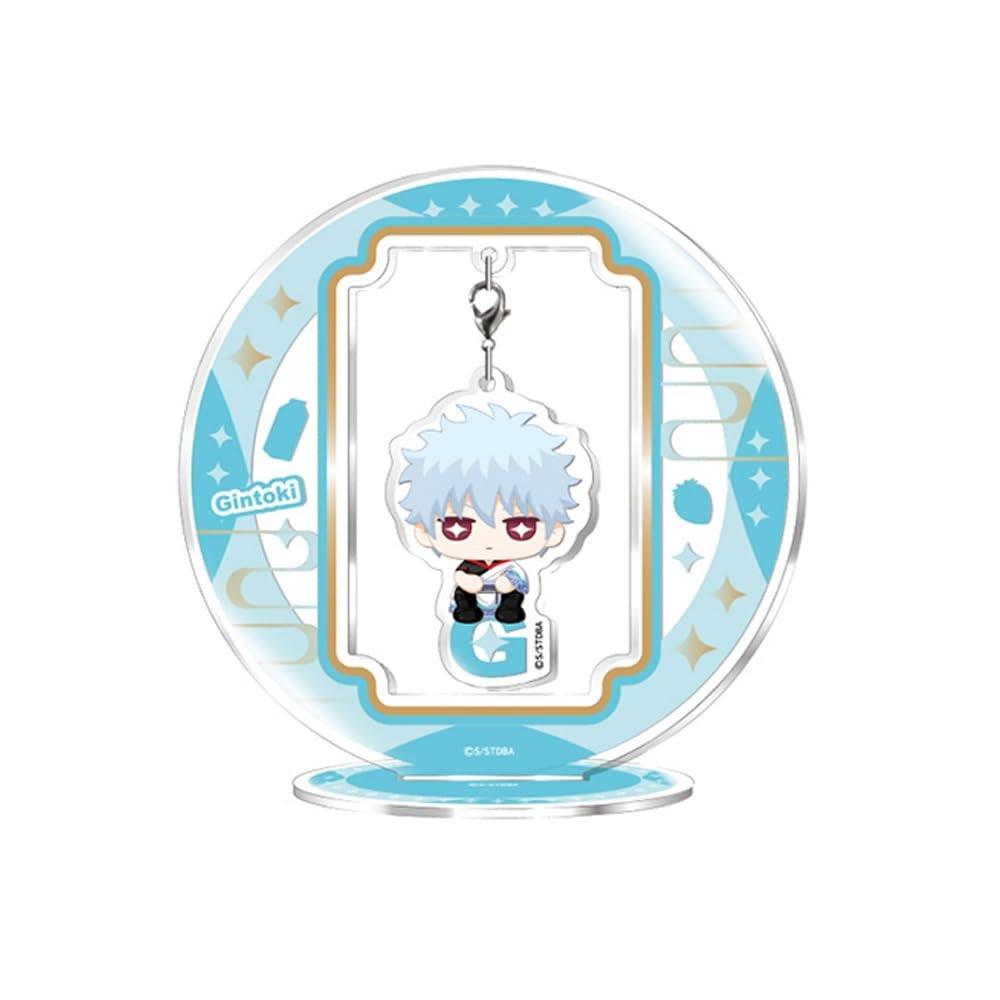 Tapioca Gintama Gintoki Sakata Swinging Acrylic Stand Sitting Ver. Anime Character Desk Display Collectible