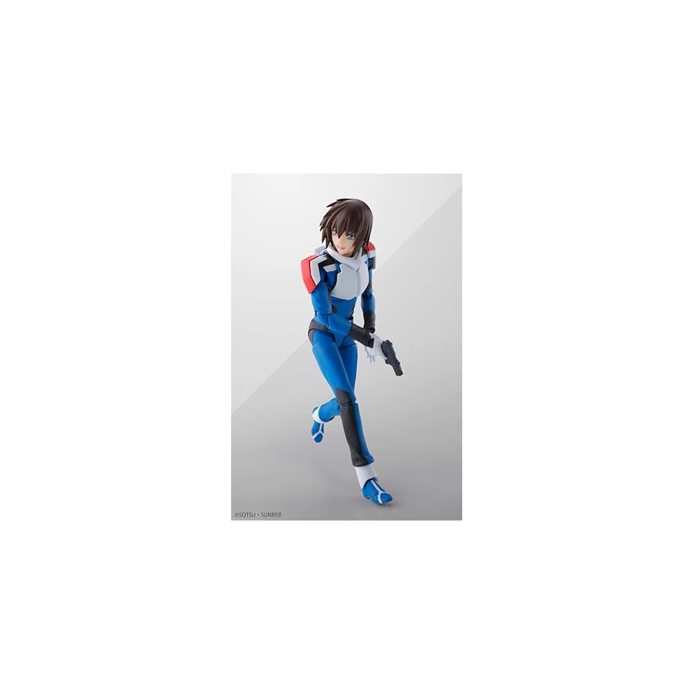 TAMASHII NATIONS Gundam Seed Freedom Kira Yamato Compass Pilot Suit Action Figure S.H.Figuarts 15cm