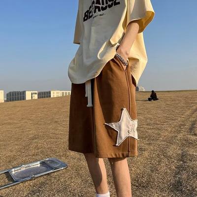 Hip-hop Star Shorts Men's Summer Basketball Shorts Sports Casual Versatile Five-point Pants