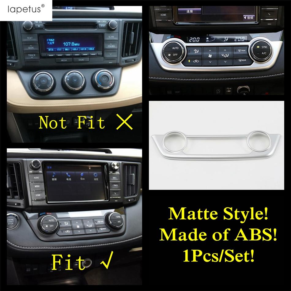 For Toyota Rav4 Rav 4 2014 - 2018 Accessories Car Window Lift / Hand Brake / Central Control AC Air Panel Cover Trim Interior