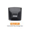 Car Air Outlet Debris Bag Phone Key Vent Dashboard Organizer Box For Jeep Cherokee Wrangler JK Gladiator Compass Renegade AKW1