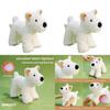 Plush West Highland Terrier Dog Toy With Super Soft Short Pile For Kids And Collectors