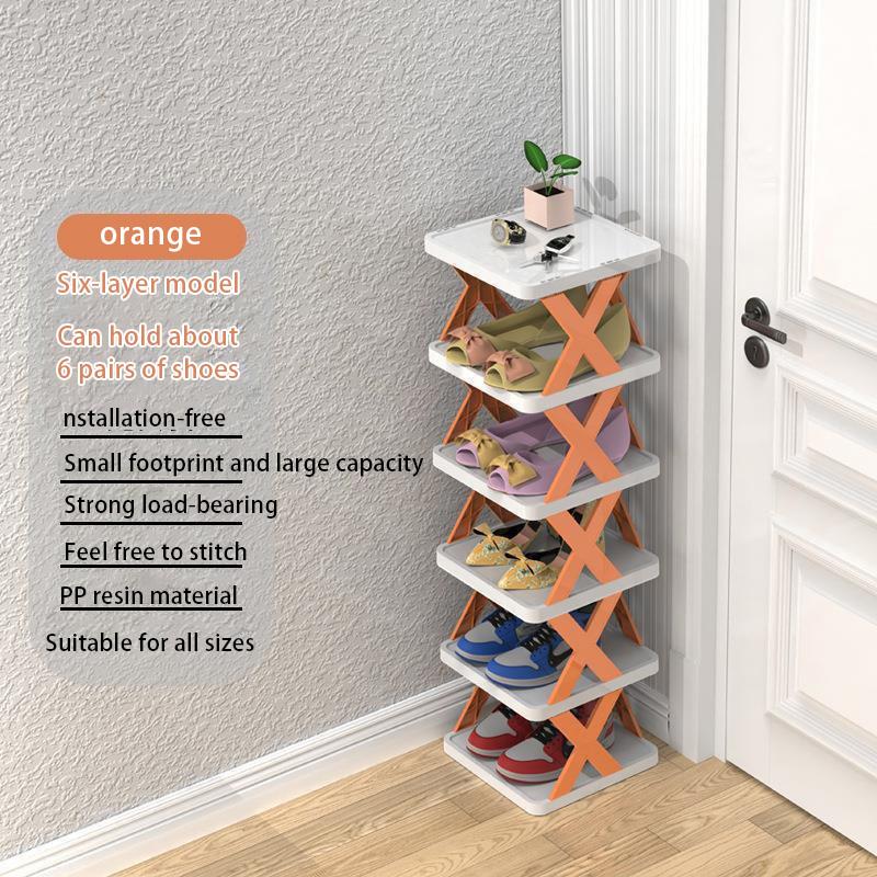 Multi-layer Shoes Racks Detachable Shoe Racks Stackable Removable Space Saving Multi-functional Slippers Holder Organizer