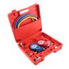 R134a Air Conditioner A C Manifold Gauge Set with 5ft Charging Hose Tool
