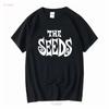 T Shirt THE SEEDS Garage Punk 60s Sixties Rock Psych Sky Saxon Long or Short Sleeves Vintage Washed Stylish Casual Versatile
