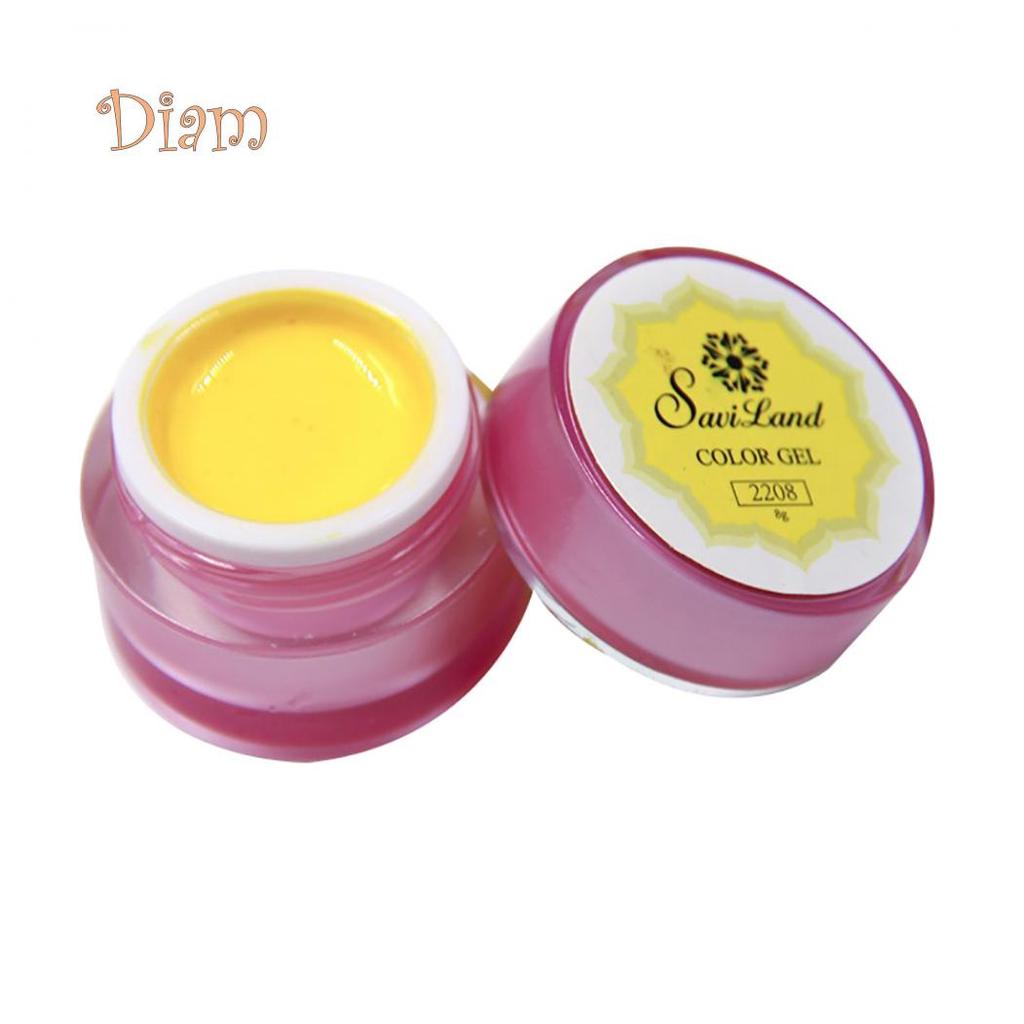 Diamo Soak Off UV LED Gel Polish Long Lasting Nail Varnish Base 3D Painting Lacquer