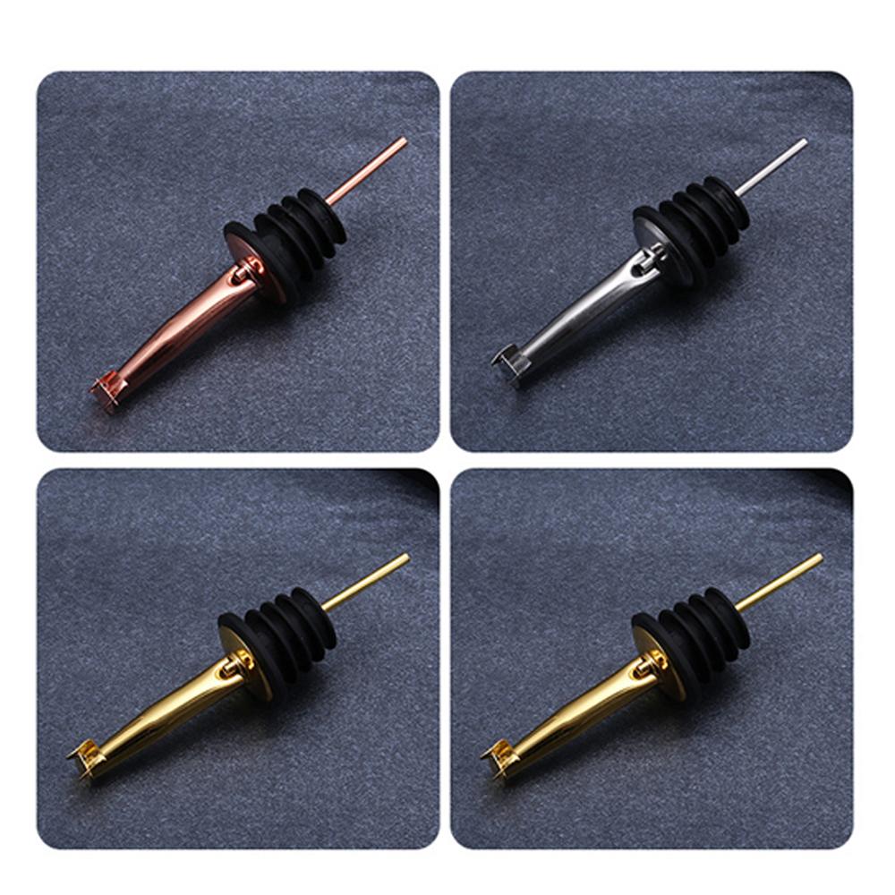 Oljetrattar i rostfritt stål med lock, flaskhällare, snabbhällare med pip, doserare för flaska olja