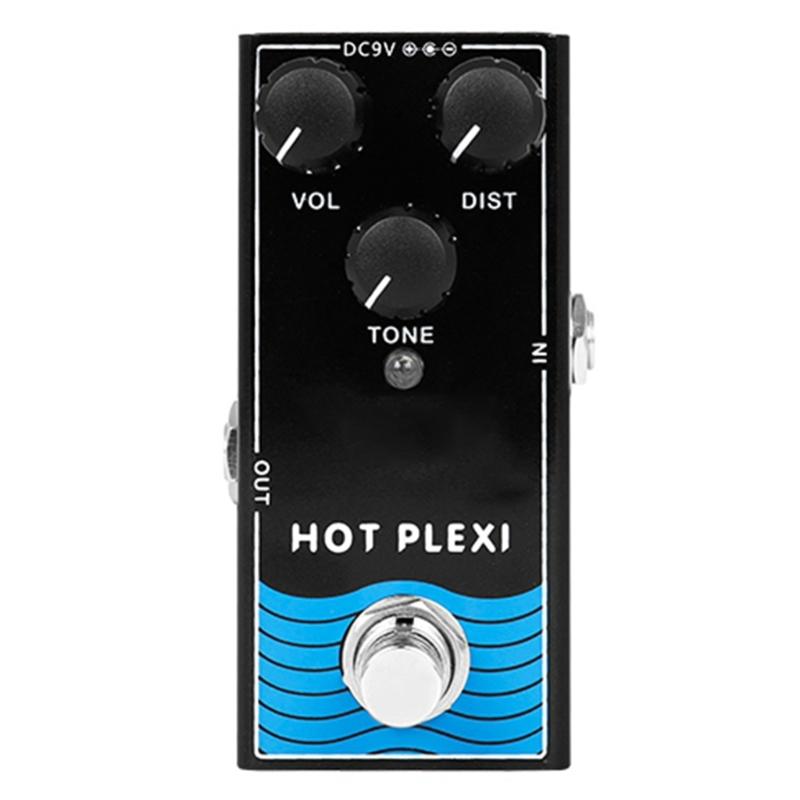 Professional Electric Guitar Overdrive Pedal for Electric Guitar & Bass Small Effect Pedal Processor of Overdrive Tone