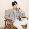Pat Chest Pocket Shirt-Style Single-Layer Jumper_1I31301