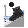 Cotton Boots for Men and Women High-top Zipper Snow Boots Waterproof Thickened Cotton Shoes