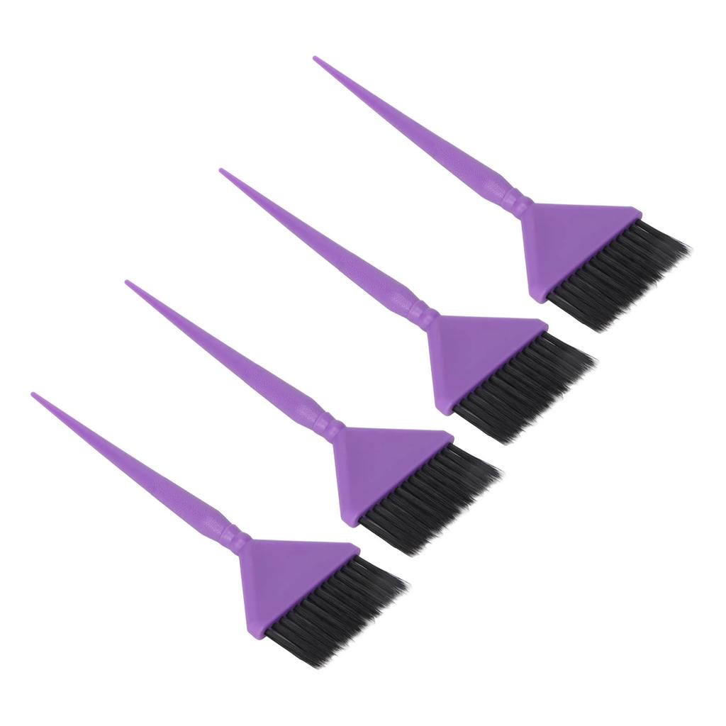 4Pcs Hair Color Brush Washable Reusable Professional Color Tint Applicator Hair Coloring Brush for Home Beauty Salon