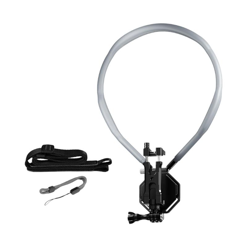 Adjustable Neck Strap Magnetic Chest Mount for ACTION 5/4/3 Cameras Quick Release Comfort Fit and Multi Angle Adjustment