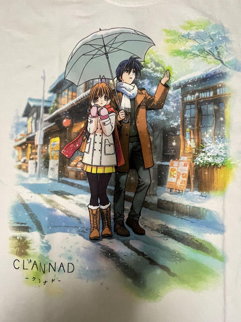 

[USED] CLANNAD Anime T-shirt Vintage Key
