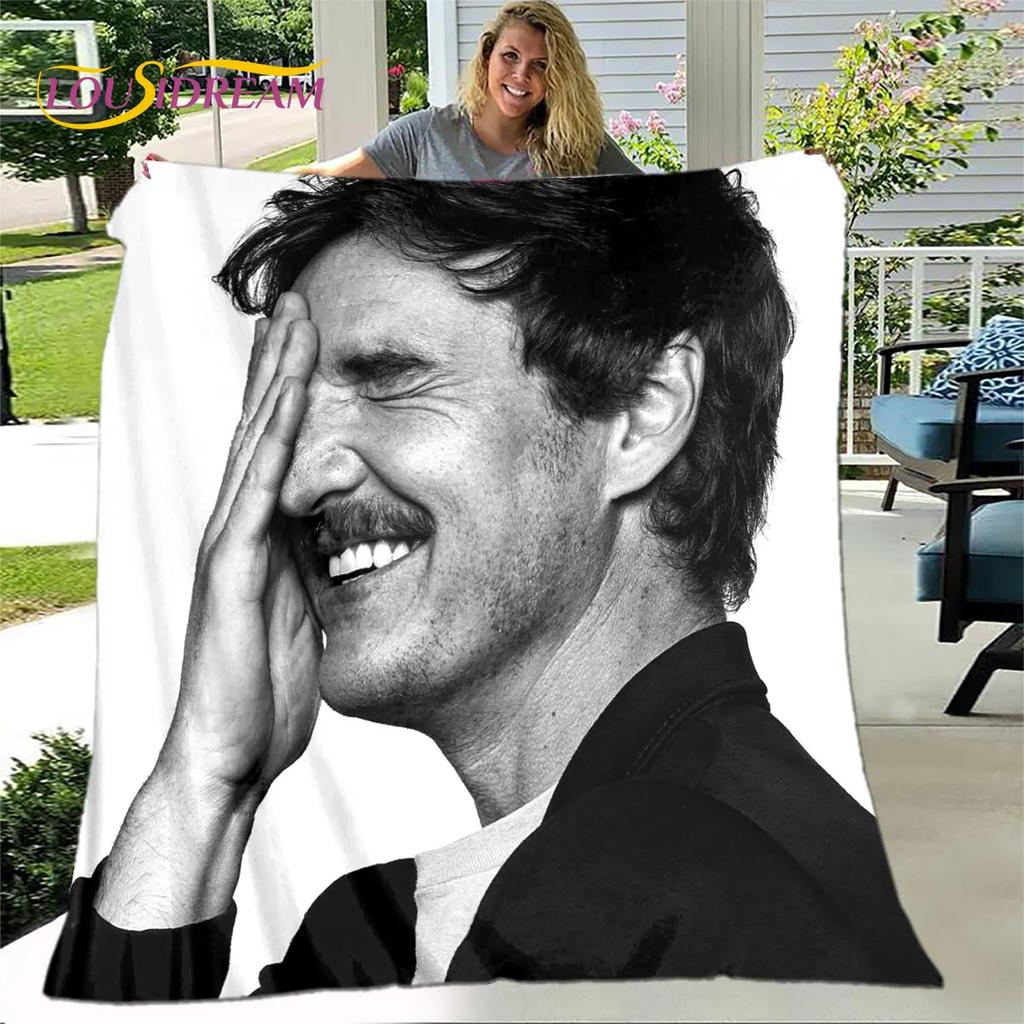 Jose Pedro Balmaceda Pascal Photo Soft Plush Throw Blanket Cozy Flannel Blanket for Living Room Bedroom Bed Sofa Picnic Cover