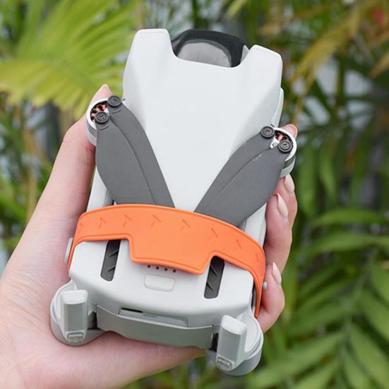 Propeller Blade Holder Soft Protective Blade Guard Silicone Fixing Strap Storage Drone Accessories Folding Drone Propeller Stabilizer Belt for DJI