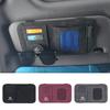 CKU5 Car Visor Storage Bag Sunglasses Clip Card Holder Organizer Accessories For Lexus CT ES GS NX IS250 CT200h IS300h ES300h RX400h