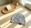 Pearl hollowed-out handmade crochet headgear female summer fringed sweet pullover hat showing face small knitted cold hat